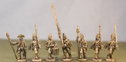 Hessian Fusiliers with command